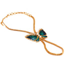 Minakari Butterfly Ratan Chur - Haath Phool - One Piece - BRISHNI