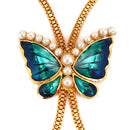 Minakari Butterfly Ratan Chur - Haath Phool - One Piece - BRISHNI