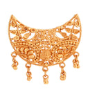 Moon Shaped Brooch Saree Pin - BRISHNI