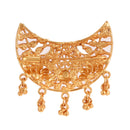 Moon Shaped Brooch Saree Pin - BRISHNI