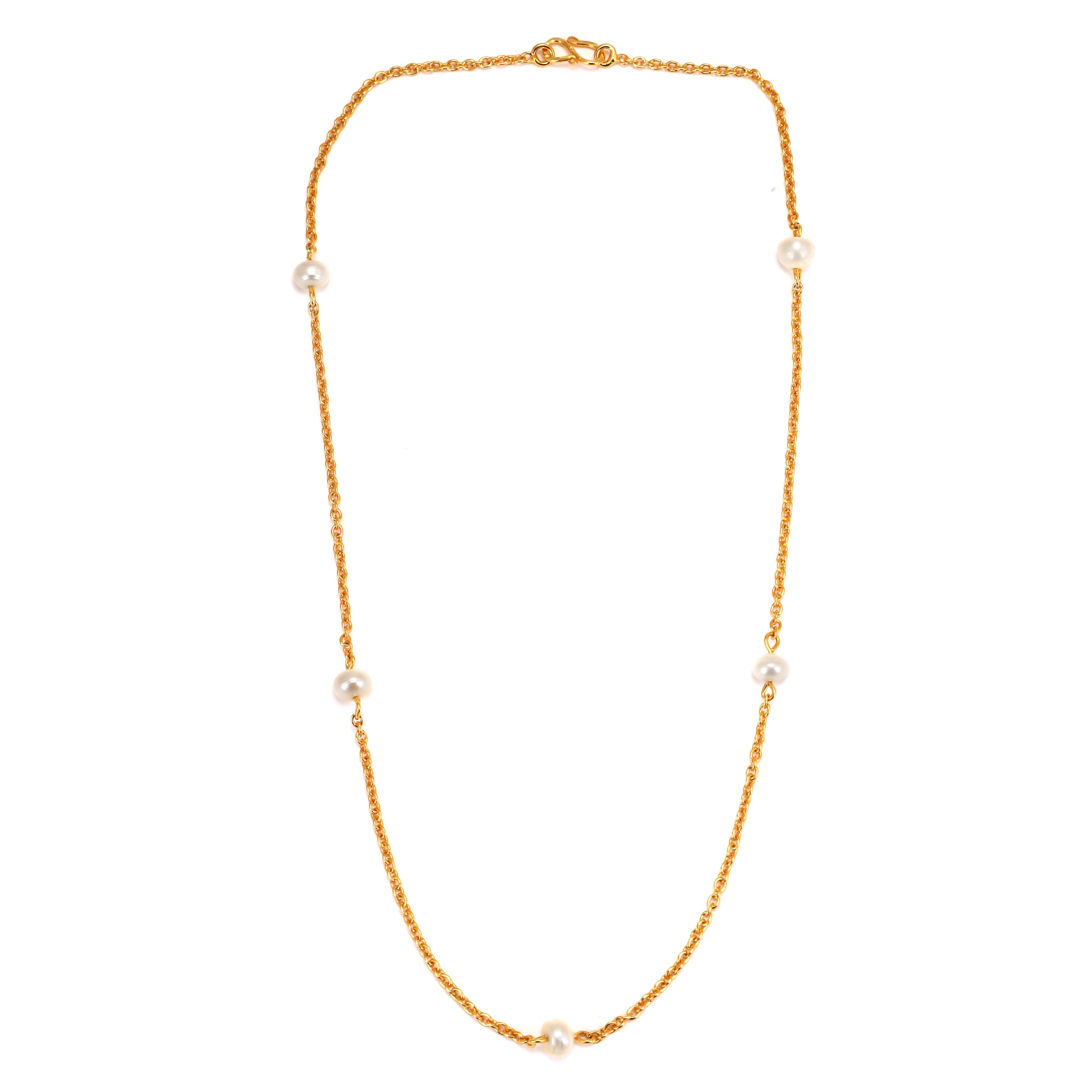 Simple sales gold mala