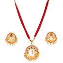 Mridula - Minakari Beaded Pendant Set - BRISHNI