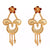 Pachphul Pendant Set With Tassel - BRISHNI