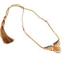 Pallobi - Chain Locket Small Necklace Set - BRISHNI