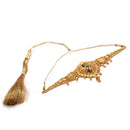 Peacock Choker Set With Mantasa - BRISHNI
