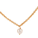 Pearl Drop Simple Chain - BRISHNI