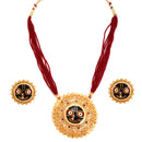 Prabhu Jagannath Pendant And Studs - BRISHNI