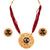 Prabhu Jagannath Pendant And Studs - BRISHNI