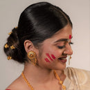 Pujarini - Medium Size Pasha With Jhalor - BRISHNI