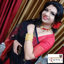 Red & Black Crystal Choker (1 Pasa) - BRISHNI