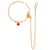 Red Drop Mayur Nosering (Nath) - BRISHNI