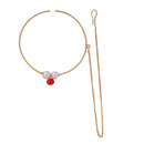 Red Drop Nosering (Nath) - BRISHNI