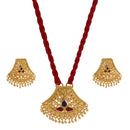 Red Tassel Set - BRISHNI