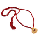 Red Tassel Set - BRISHNI