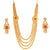 Round Motif Lahara Necklace Set - BRISHNI