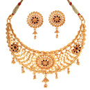 Royal Floret Choker Necklace Set - BRISHNI