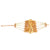 S Designed White Beaded Mantasha - BRISHNI