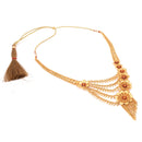 Seven Sisters - Heavy Bridal Necklace Set - BRISHNI