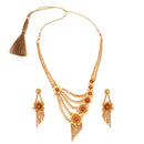 Seven Sisters - Heavy Bridal Necklace Set - BRISHNI