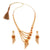 Seven Sisters - Heavy Bridal Necklace Set - BRISHNI