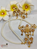 Single Line Beaded Necklace Set - BRISHNI