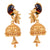 Single Mayur Minakari Jhumka - BRISHNI