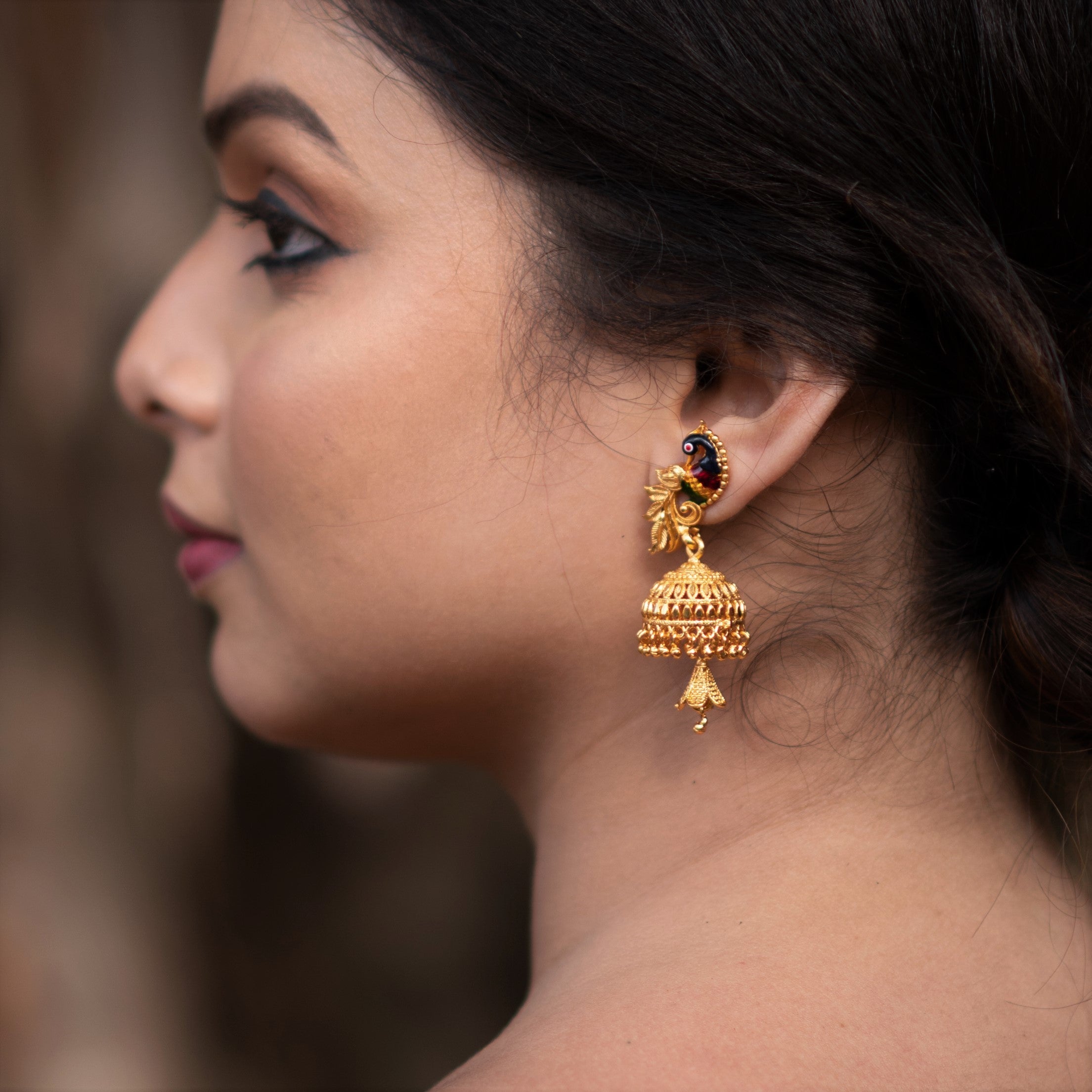 Single sales jhumka design