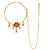Small Middle Flower Nose Ring (Nath) - BRISHNI