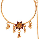 Small Middle Flower Nose Ring (Nath) - BRISHNI