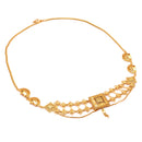 Square Motif Komor Bandhani - Waist Belt - BRISHNI