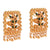 Square Shaped Pasha Earrings - BRISHNI