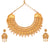 Srijoni - Heavy Bridal Chatai Necklace Set - BRISHNI