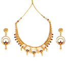 Swarna Grace Necklace Set - BRISHNI