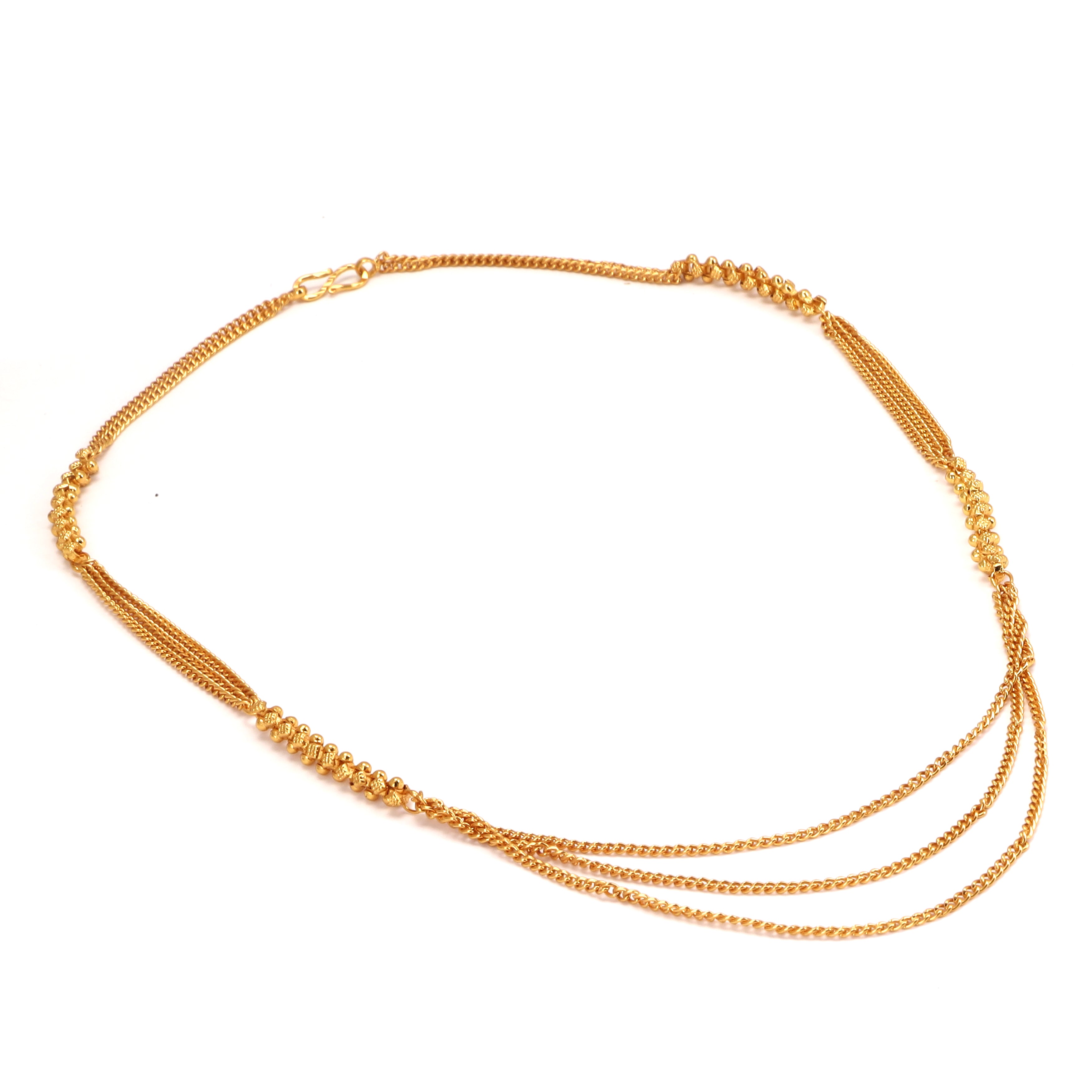 Three Set Chain Three Layer Simple Chain (24 Inch)