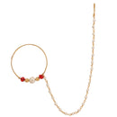 Traditional Nose Ring For Bengali Bride (Nath) - BRISHNI