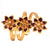 Triple Flower Ring - BRISHNI