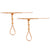 Tripple Flower Ratan Chur - Haath Phool - Two Pieces - BRISHNI