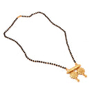 Twin Flowers Mangalsutra With Earrings - BRISHNI