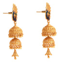 Two Steps Mayur Jhumka - BRISHNI