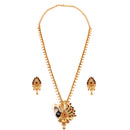 Vrinda - Mayur Chain Locket set - BRISHNI