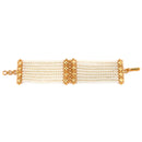 White Beaded Mantasha 1 - BRISHNI