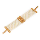 White Beaded Mantasha 1 - BRISHNI