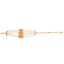 White Beaded String Mantasha - BRISHNI