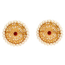 White Beads Pasha Necklace Set - BRISHNI