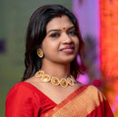 White Beads Pasha Necklace Set - BRISHNI