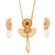 White Beads Tie Set With Kaan - BRISHNI