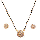White Stone Studded Mangalsutra - BRISHNI